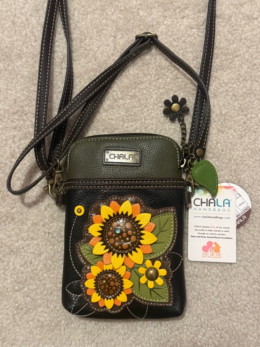 Sunflower Crossbody Bag